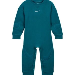 Nike thermal baby coveralls NWT teal green